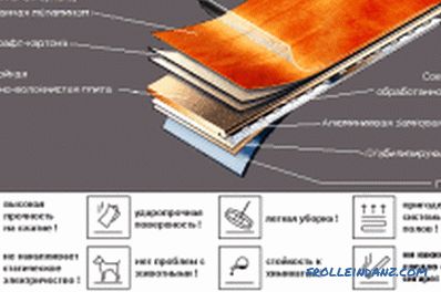 laminate or floorboard, comparing the characteristics of two coatings