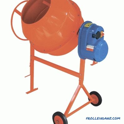 Which concrete mixer is better, rating top 5, comparison of characteristics and models