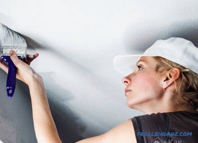 How to clean the whitewash from the ceiling