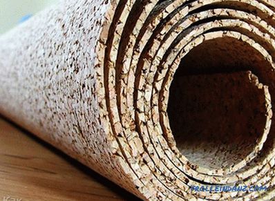 How to glue cork wallpaper on the wall