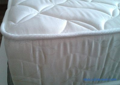 Bed mattress sizes and selection rules