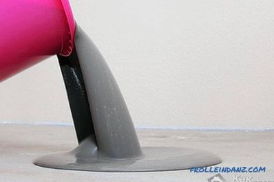 DIY polymer flooring - how to make (+ photos)