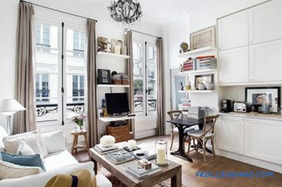 French style in the interior - the rules of design and photo design ideas