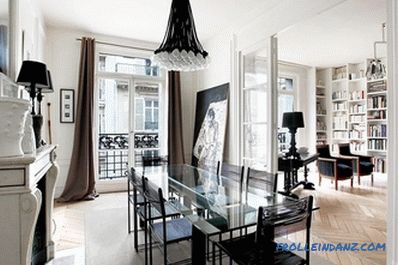 French style in the interior - the rules of design and photo design ideas