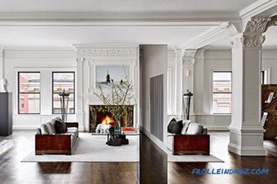 Living room design with fireplace - 47 interiors and photo ideas