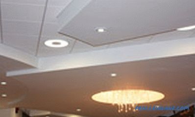 Types of ceilings - suspended and simple, their advantages and disadvantages + Photo and Video