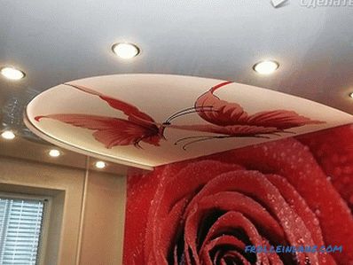 How to make a suspended ceiling with a 3D pattern