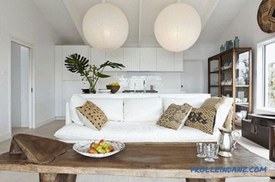 Scandinavian style living room interior