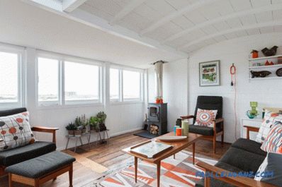 Scandinavian style living room interior