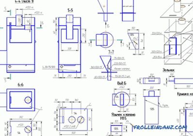 The furnace for the bath with their own hands + drawings, photos