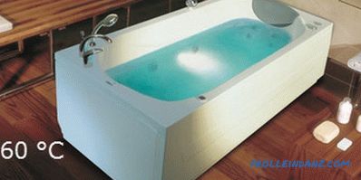 Acrylic bath pros and cons, differences in materials