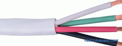 Types of cables and wires - their purpose and characteristics