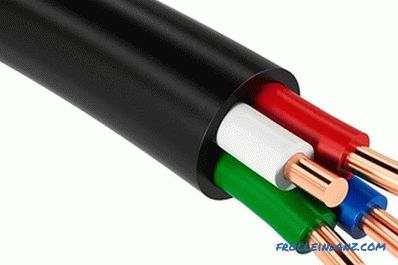 Types of cables and wires - their purpose and characteristics