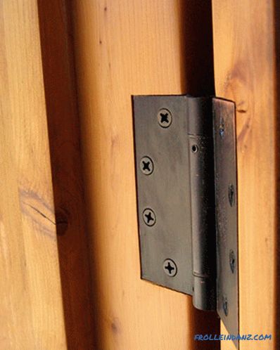 Types of door hinges, their difference and design features + Photo