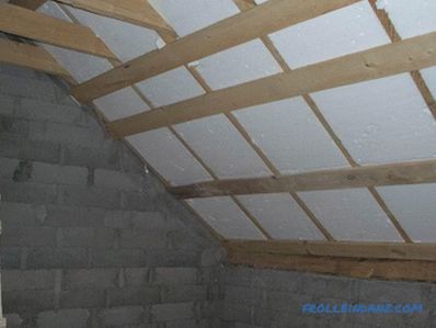 Insulation for pitched or flat roofs