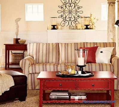 Vintage style in the interior + photo