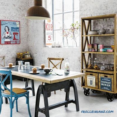 Vintage style in the interior + photo