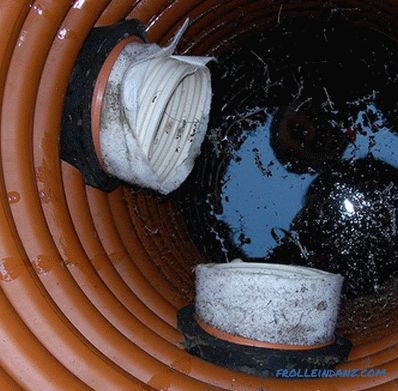 Do-it-yourself drainage well installation