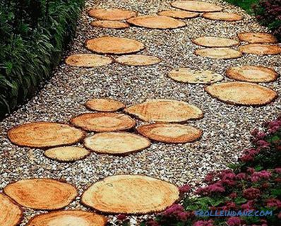 Arrangement of garden paths - varieties, features and installation