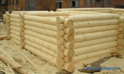 Build a log house with your own hands: types of materials and technology