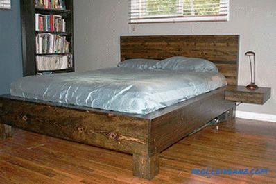 How to make a bed with your own hands