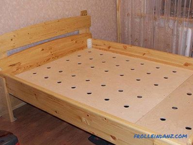 How to make a bed with your own hands