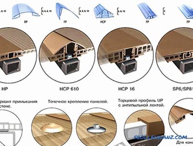 How to mount polycarbonate - various ways