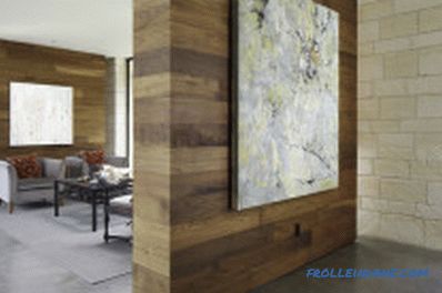 Do-it-yourself wooden partition walls: views (video)