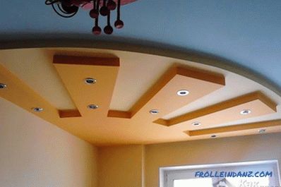 How to trim the ceiling in the house