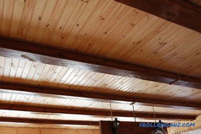 How to trim the ceiling in the house