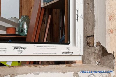 Installing a plastic window sill do it yourself