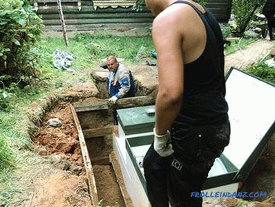 How to make a sump - rules and tips for the construction of a septic tank