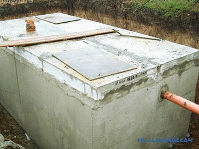 How to make a sump - rules and tips for the construction of a septic tank