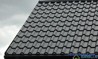 Types of metal roofing, depending on the base, profile and polymer coating + Photo