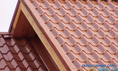 Types of metal roofing, depending on the base, profile and polymer coating + Photo