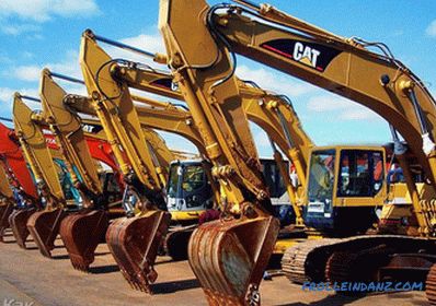 How to rent an excavator - we take an excavator for rent