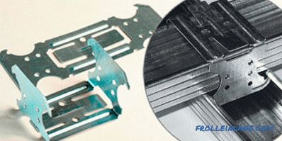 Types of profiles for drywall and their sizes. Types of components and fasteners