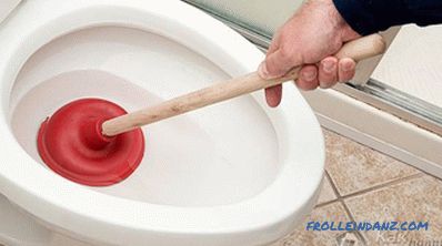 How to eliminate the clog of the toilet - how to eliminate the blockage in the toilet