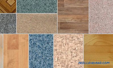 Types of linoleum - photos, characteristics, pros and cons + Video
