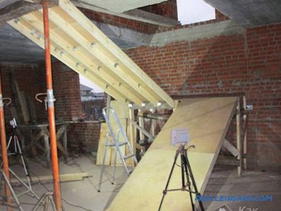 How to make a formwork for the stairs