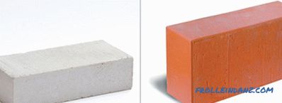 Types of bricks - we arrange everything in shelves + Photo