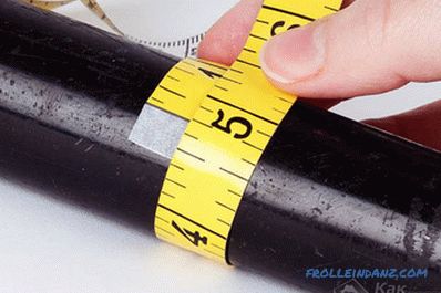 How to measure the diameter of the pipe - measure the diameter of the tube