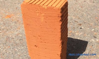 Ceramic brick - technical specifications, dimensions, types, comparisons + Video