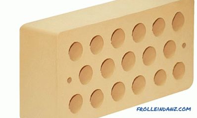 Ceramic brick - technical specifications, dimensions, types, comparisons + Video
