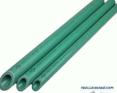 What polypropylene pipes to choose - brands of polypropylene pipes
