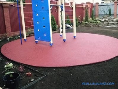 Coverage for playgrounds in the country with their own hands