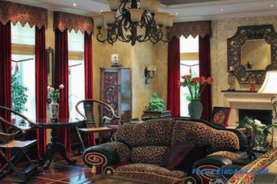 Oriental style in the interior - characteristics of the Oriental style (+ photos)