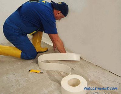 How to make a floor screed