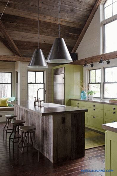 How to make a color combination in the interior of the kitchen + 21 photo sample