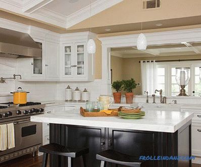 How to make a color combination in the interior of the kitchen + 21 photo sample